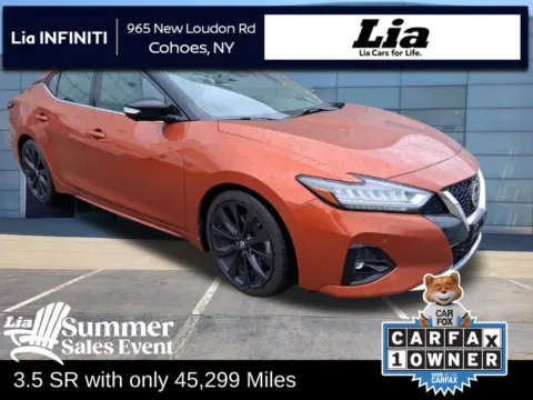 Orange 2019 Nissan Maxima SR for sale in Cohoes, NY