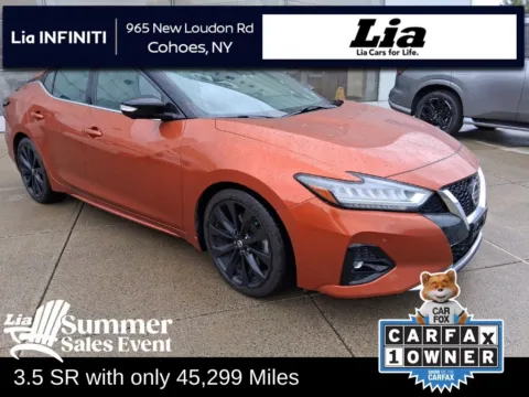Orange 2019 Nissan Maxima SR for sale in Cohoes, NY