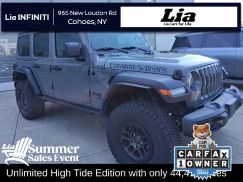 Gray 2022 Jeep Wrangler Unlimited High Tide for sale in Cohoes, NY