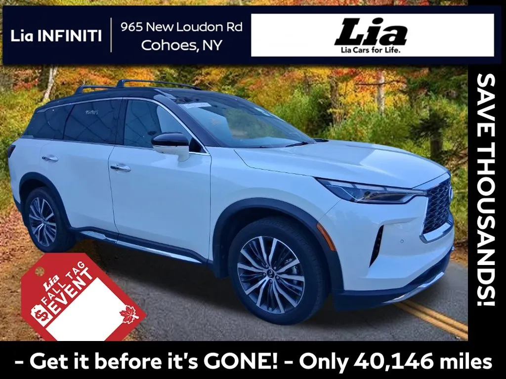 Black 2022 INFINITI QX60 Autograph for sale in Cohoes, NY