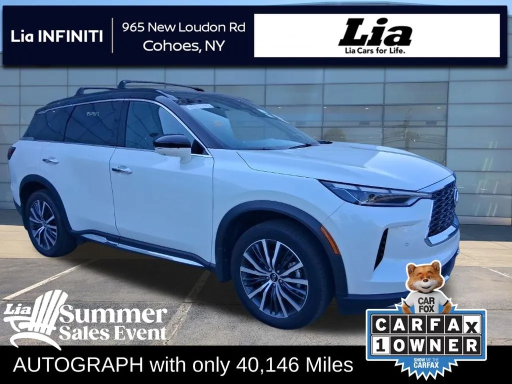Black 2022 INFINITI QX60 Autograph for sale in Cohoes, NY