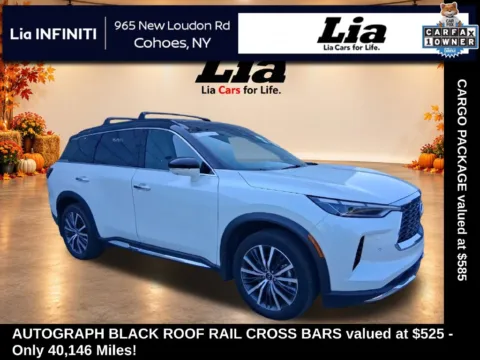 Black 2022 INFINITI QX60 Autograph for sale in Cohoes, NY