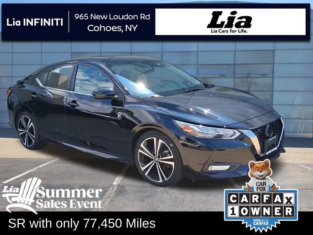 Black 2021 Nissan Sentra SR for sale in Cohoes, NY