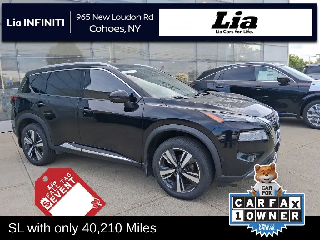 Black 2023 Nissan Rogue SL for sale in Cohoes, NY