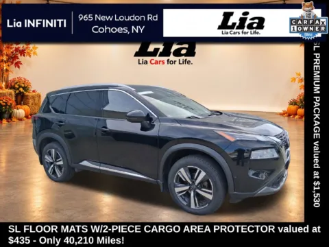 Black 2023 Nissan Rogue SL for sale in Cohoes, NY