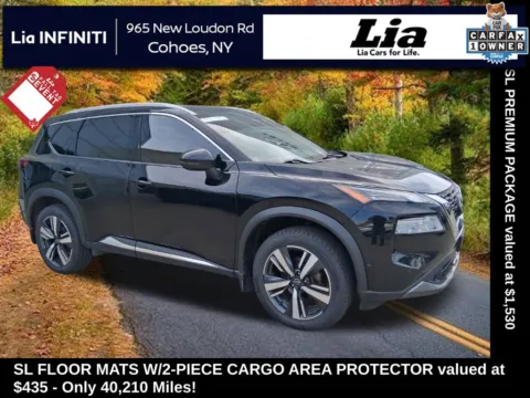 Black 2023 Nissan Rogue SL for sale in Cohoes, NY