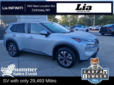 Silver 2023 Nissan Rogue SV for sale in Cohoes, NY