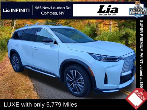 White 2026 INFINITI QX60 LUXE for sale in Cohoes, NY