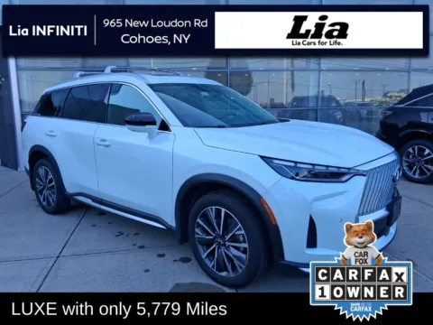 White 2026 INFINITI QX60 LUXE for sale in Cohoes, NY