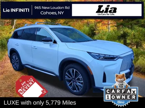 White 2026 INFINITI QX60 LUXE for sale in Cohoes, NY