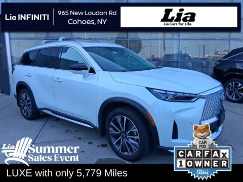 White 2026 INFINITI QX60 LUXE for sale in Cohoes, NY