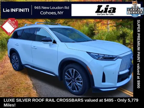 White 2026 INFINITI QX60 LUXE for sale in Cohoes, NY
