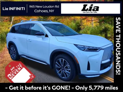 White 2026 INFINITI QX60 LUXE for sale in Cohoes, NY