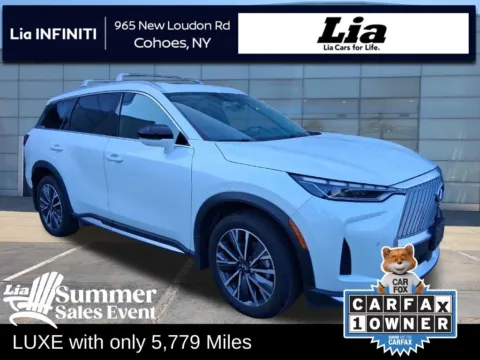 White 2026 INFINITI QX60 LUXE for sale in Cohoes, NY