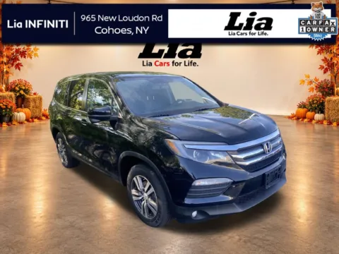 Black 2017 Honda Pilot EX-L for sale in Cohoes, NY