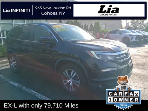 Black 2017 Honda Pilot EX-L for sale in Cohoes, NY