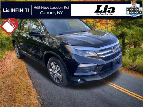 Black 2017 Honda Pilot EX-L for sale in Cohoes, NY