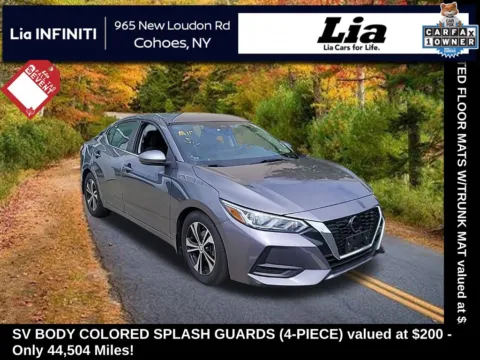Gray 2020 Nissan Sentra SV for sale in Cohoes, NY