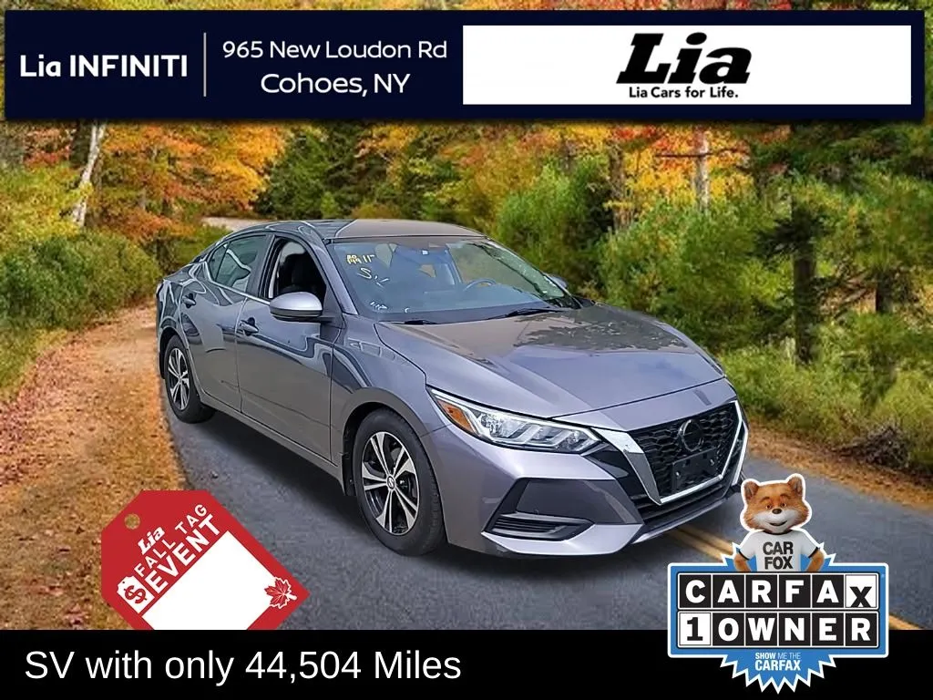 Gray 2020 Nissan Sentra SV for sale in Cohoes, NY