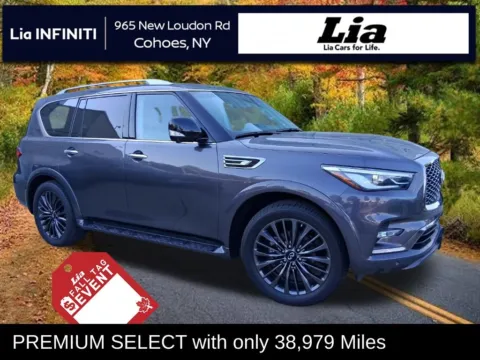 Gray 2024 INFINITI QX80 Premium Select for sale in Cohoes, NY