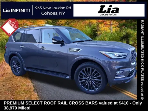 Gray 2024 INFINITI QX80 Premium Select for sale in Cohoes, NY