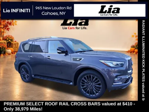Gray 2024 INFINITI QX80 Premium Select for sale in Cohoes, NY