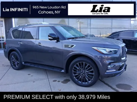 Gray 2024 INFINITI QX80 Premium Select for sale in Cohoes, NY