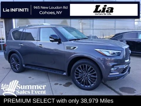 Gray 2024 INFINITI QX80 Premium Select for sale in Cohoes, NY
