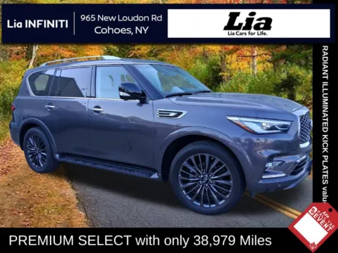 Gray 2024 INFINITI QX80 Premium Select for sale in Cohoes, NY
