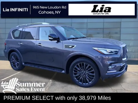 Gray 2024 INFINITI QX80 Premium Select for sale in Cohoes, NY