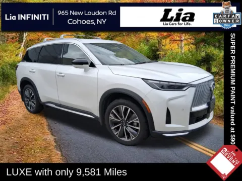 White 2026 INFINITI QX60 LUXE for sale in Cohoes, NY