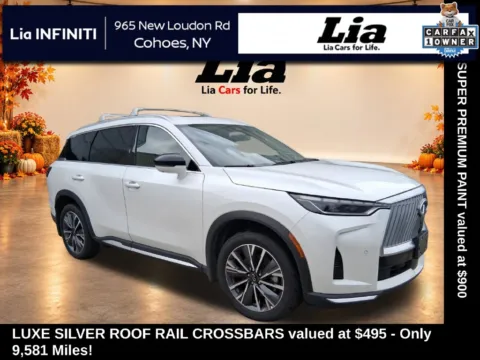 White 2026 INFINITI QX60 LUXE for sale in Cohoes, NY