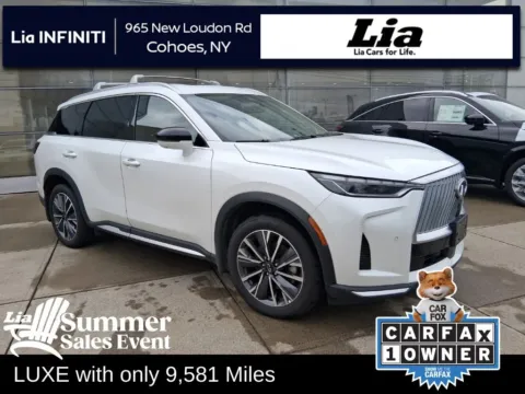 White 2026 INFINITI QX60 LUXE for sale in Cohoes, NY