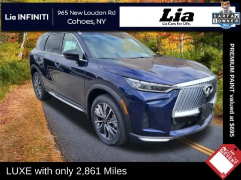 Blue 2026 INFINITI QX60 LUXE for sale in Cohoes, NY