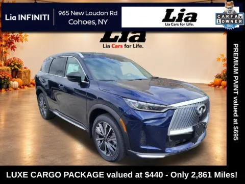 Blue 2026 INFINITI QX60 LUXE for sale in Cohoes, NY