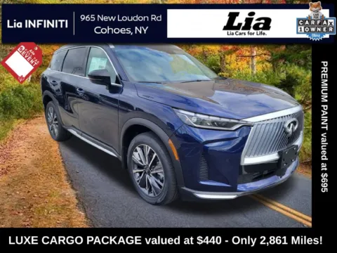 Blue 2026 INFINITI QX60 LUXE for sale in Cohoes, NY