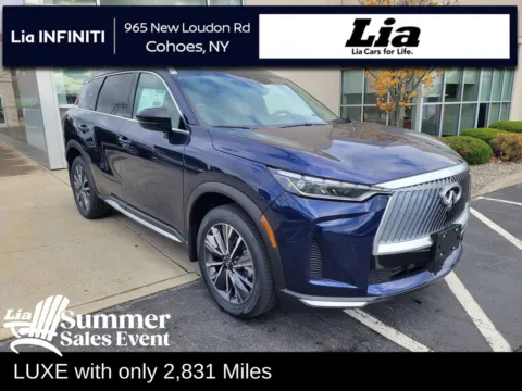 Blue 2026 INFINITI QX60 LUXE for sale in Cohoes, NY