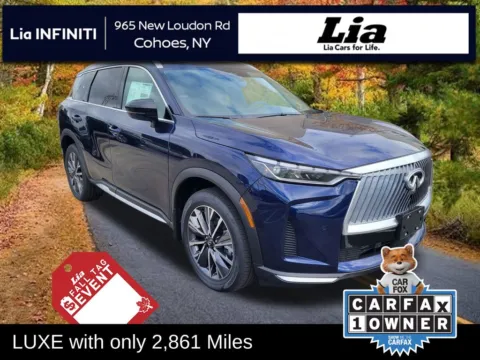 Blue 2026 INFINITI QX60 LUXE for sale in Cohoes, NY