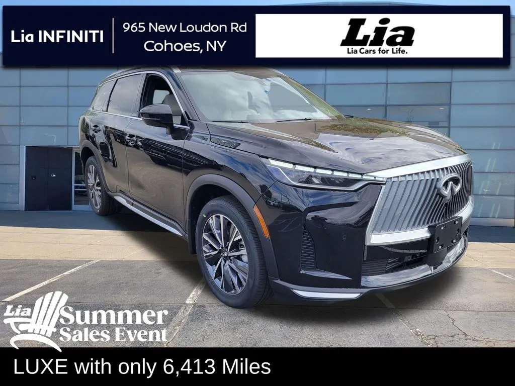 Black 2026 INFINITI QX60 LUXE for sale in Cohoes, NY