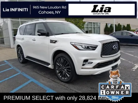 White 2023 INFINITI QX80 Premium Select for sale in Cohoes, NY