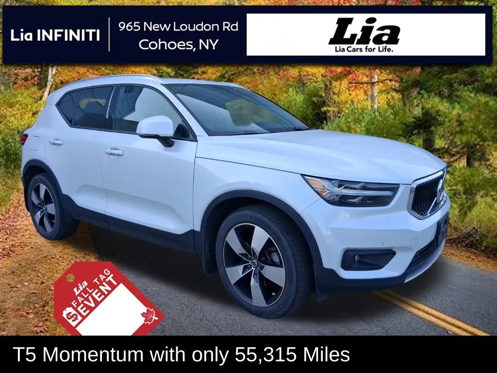 White 2021 Volvo XC40 Momentum for sale in Cohoes, NY