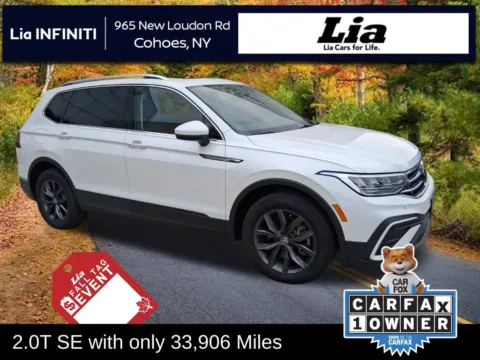 White 2023 Volkswagen Tiguan 2.0T SE for sale in Cohoes, NY