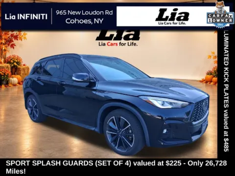 Black 2023 INFINITI QX50 SPORT for sale in Cohoes, NY