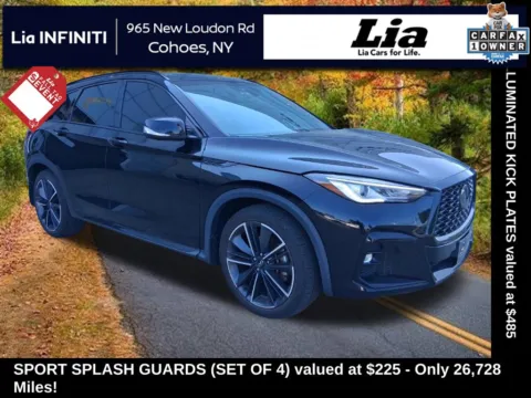 Black 2023 INFINITI QX50 SPORT for sale in Cohoes, NY