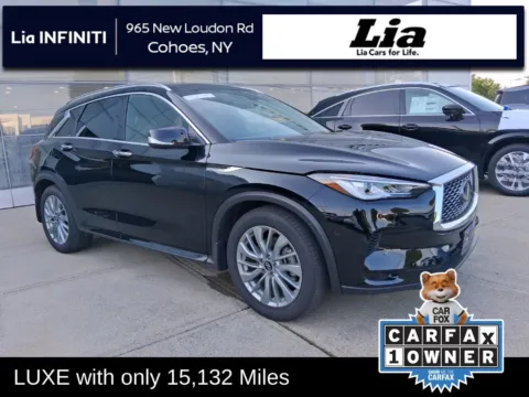 Black 2023 INFINITI QX50 LUXE for sale in Cohoes, NY