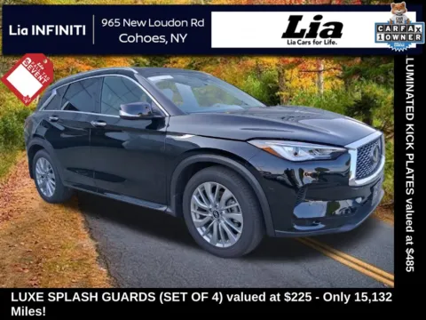 Black 2023 INFINITI QX50 LUXE for sale in Cohoes, NY