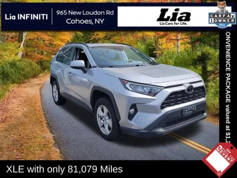Silver 2019 Toyota RAV4 XLE for sale in Cohoes, NY
