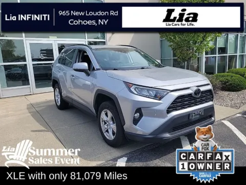 Silver 2019 Toyota RAV4 XLE for sale in Cohoes, NY