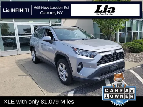Silver 2019 Toyota RAV4 XLE for sale in Cohoes, NY