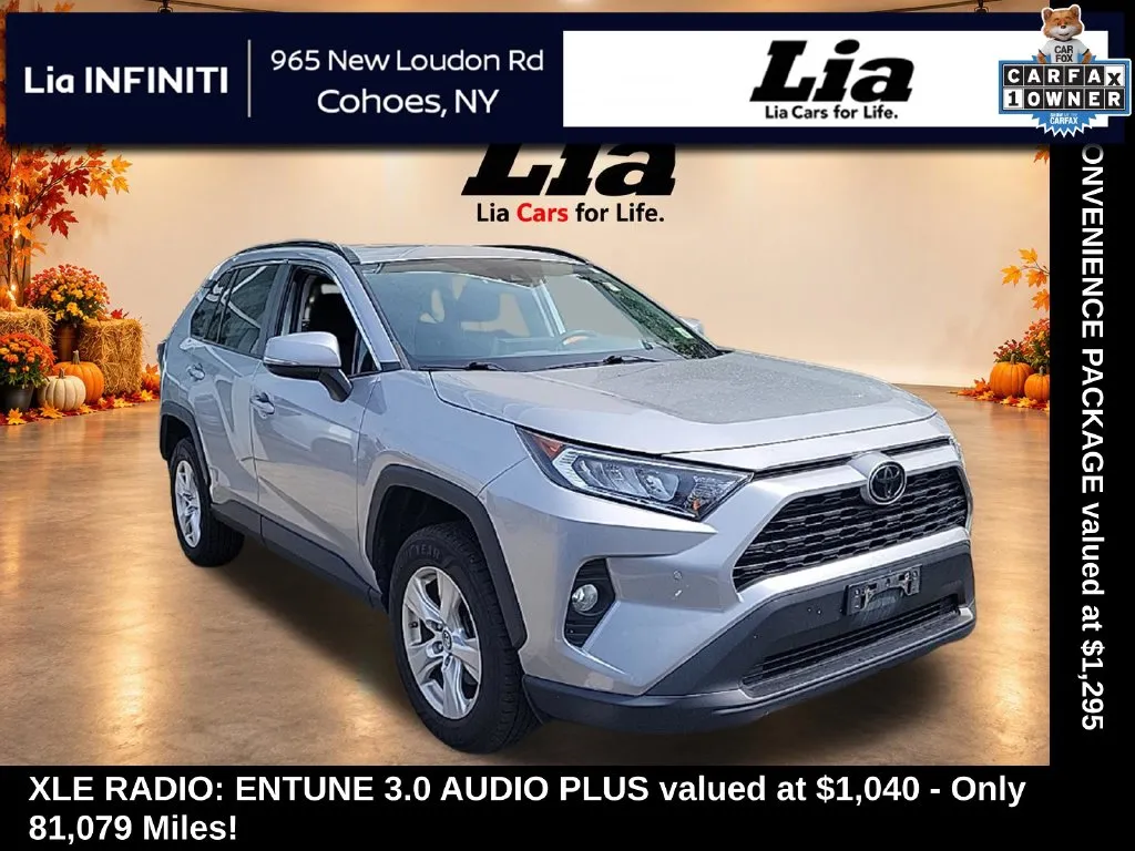 Silver 2019 Toyota RAV4 XLE for sale in Cohoes, NY